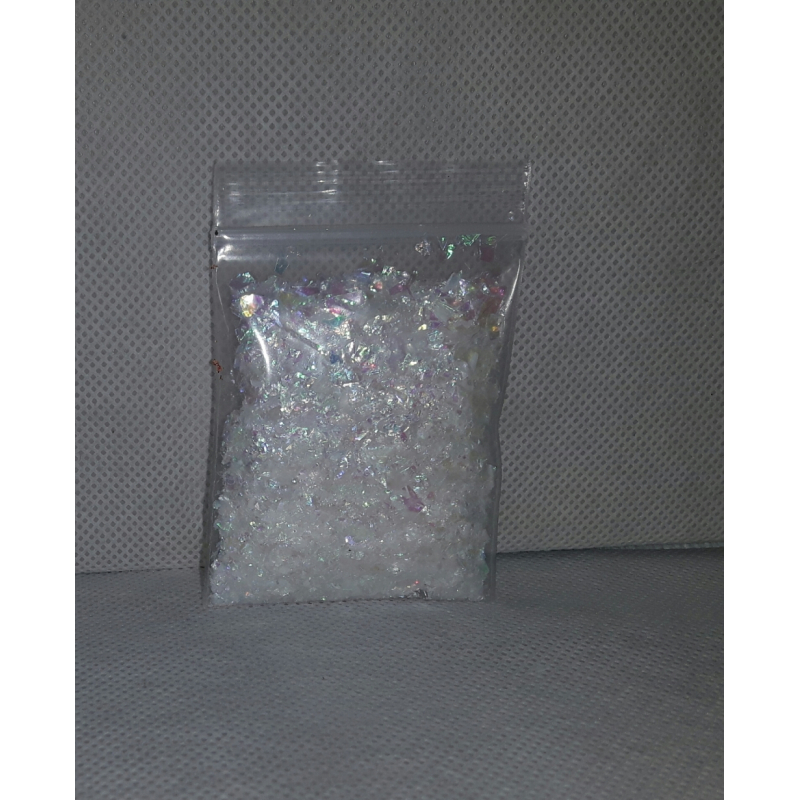 zakje parelmoer flakes